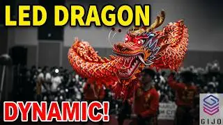舞龙麒狮 SICC 2025 Chinese New Year Of Snake LED Dragon Dance Kota Kinabalu Sabah