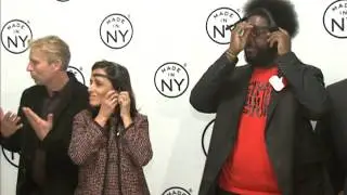 Mayor Bloomberg & Questlove Ribbon Cutting at Help NYC Continue as the Global Media Capital