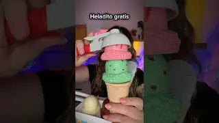 Helado 🍦 gratis! #asmr #helado