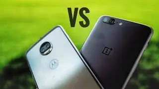 OnePlus 5 vs Moto Z2 Force Camera Comparison!