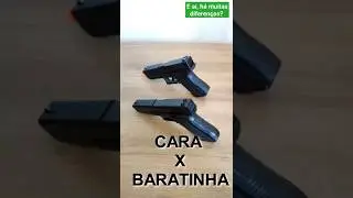 Existem muitas diferen&ccedil;as entre uma Airsoft CARA X BARATA?