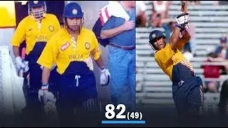 Sachin Tendulkar's Explosive 82 off 49 Balls | 1994 First Time Opening the Batting