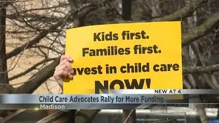 Child care advocates rally for more funding in Madison
