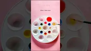 Mix color art 🌈 #art #shorts #colourmixing #mixedcolors #howto #colors