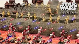 Star Wars Legion: 1600 Point TRENCH ASSAULT