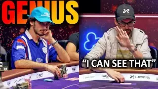 He's Attempting A PSYCHO BLUFF Against The Most Aggressive Player @Hustler Casino Live
