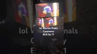 lol worlds Finals Ceremony BLG Vs T1 2024
