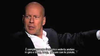 RED 2 - Intervista a Bruce Willis, nel film Frank Moses (sottotitoli in italiano)