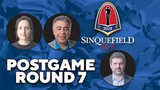 POSTGAME Round 7: Pragg Wins Outstanding Battle With Alireza | #SinquefieldCup