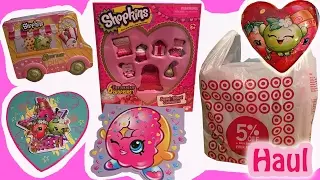Shopkins Valentine's Day Haul Heart Candies Notepad Cards Gel Pens Sweet Heart Shopkins