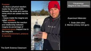 Lab Activity: Using Mentos & Coke To Teach About Gas, Magma & Eruptions