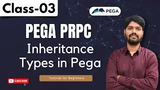 PEGA Class 03 | Understand Pega Real World Applications | Inheritance | properties | section