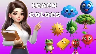 Color recognition video preschool | Color identification animation for kids| color learning for kids