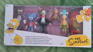 The Simpsons Krusty the clown show multi-pack toys