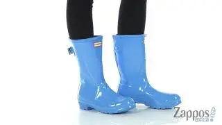Gi&agrave;y bốt Hunter  Original Back Adjustable Short Gloss Rain Boots