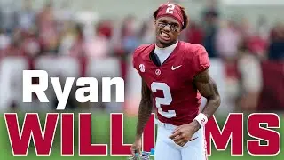 Ryan Williams 2025 Highlights | Alabama WR 🐘 ᴴᴰ