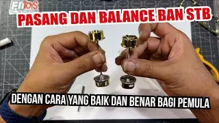 Tutorial Pasang dan Balance Ban STB Tamiya Mini4WD