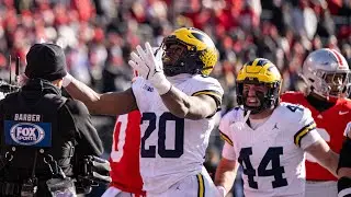 Kalel Mullings totals 116 yards to lead Michigan Wolverines to win at rival Ohio State Buckeyes