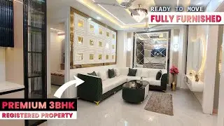 Fully Furnished Luxurious 3BHK Flat | Luxury Interior Design | 3 BHK Flat Sale in Uttam Nagar Delhi