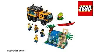 Lego City 60160 Jungle Mobile Lab Speed Build