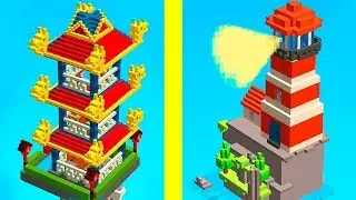 Max Level Idle Tower Builder - Pagoda & Lighthouse! Unlimited Gold Hack in Tap Tower (Evolution 999)
