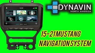 1/1 mustang navigation upgrade by dynavin north america