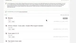 JagJobs Tutorial - Upload Job Related Documents