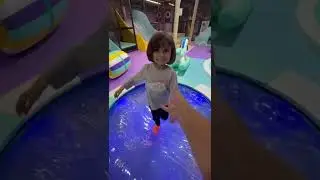 She is walking on water. #kerala #fun