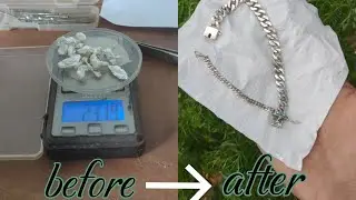handmade cuban link bracelet making tutorial full video