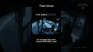 How much a TRAM DRIVER makes ? (The kid is fine)