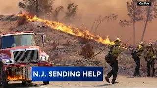 Members of New Jersey Forest Fire Service head to West coast to help battle large blazes
