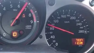 Nissan 370Z (2016) acceleration 0-240 km/h