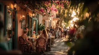 Romantic Evenings | European Café Soft Rock Vibes