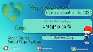 Coragem da fé, com Gustavo Cury