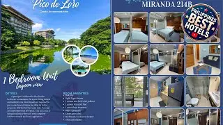 Miranda 214B Lagoon View at Pico by Raquel's Place | Nasugbu, Philippines | Hotel Review 🏩