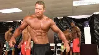 2013 NPC Junior Nationals Men's Physique Pump Room Part 2