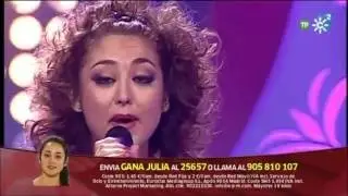 GALA 5. ACTUACIÓN JULIA EN YO SOY DEL SUR. SEVILLANA 