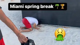 Miami spring break recap🌴🏆