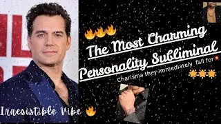 Most Charming Man Personality Subliminal ✨ | Magnetic Aura, Confident Energy & Irresistible Charisma