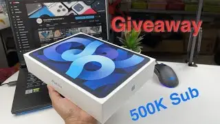 Giveaway iPad Air 4 ASMR Unboxing...