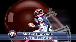 #3-Mister Burnside-QB/DB-Lancaster Eagles 2015 Football Highlights