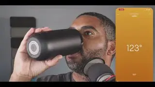 Demo In Use - Ember Tumbler Temperature Control Travel Mug