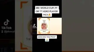 88+ WORLD CUP, FF OR TT HERO PLAYER PICK🔥#shorts #fifa #fifa23 #fut #packopening #sbc #memes #hero