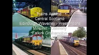 Trains Around Central Scotland 7 - 8 July 2004