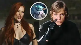 LUKE is married to MARA JADE Skywalker during the Mandalorian