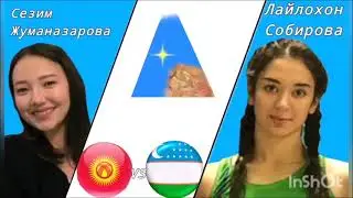 Laylo Sobirova (UZB) vs Sezim Jumanazarova (KGZ) - Kiev 2021