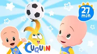 Learn soccer with Cuquin | Cleo & Cuquin Educational Videos for Children