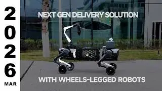 【DDI TEST】Next-Gen Delivery solution with Wheeled-Legged Robots
