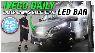 Installing Lazer Lamps Glide Elite LED Bar To This Iveco Daily Van!