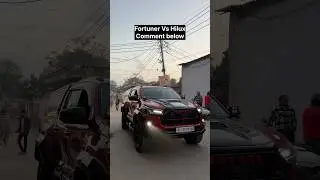 Fortuner Vs Hilux | MODIFIED HILUX | Car Short Video
